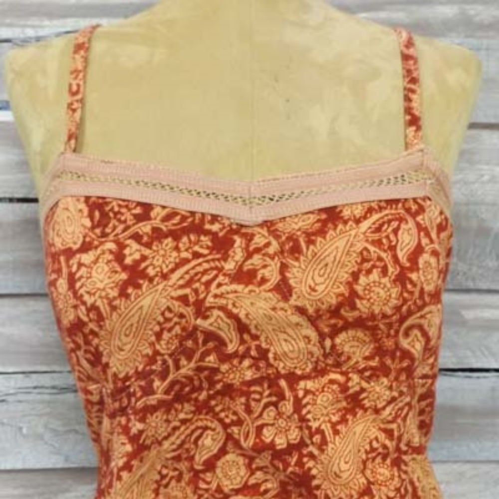 NEW Ralph Lauren Boho Halter Top LARGE